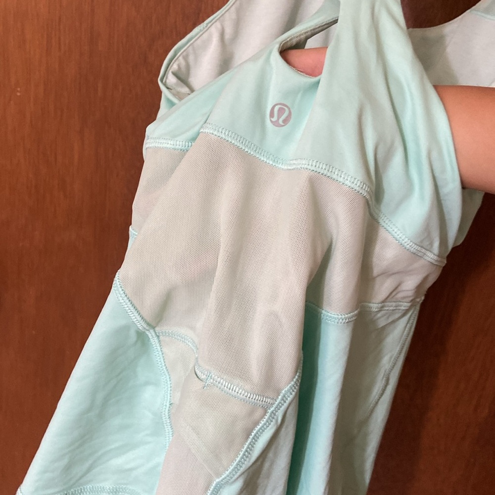 Lululemon Mint Racerback Workout Tank Top - Picture 3 of 7